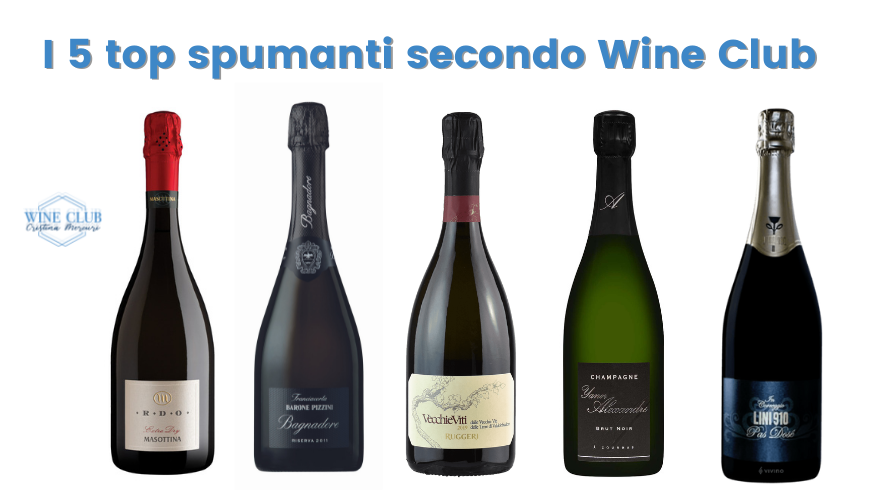 I 5 top spumanti secondo Wine Club